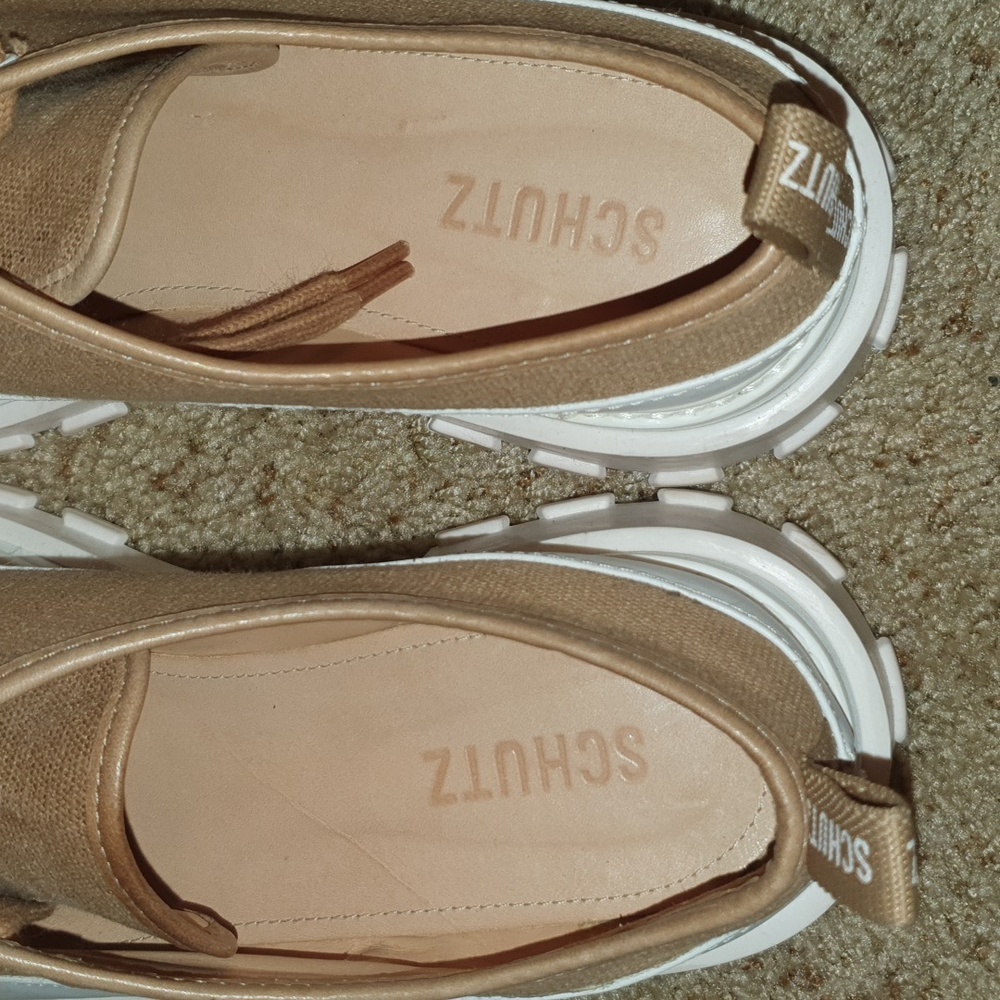 Schutz Krystal Lug Sole 2 Tone Lace Up Oxford sz 11 - Picture 7 of 8